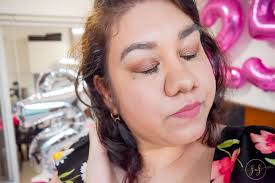 the neutral glam birthday makeup look