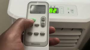 hisense air conditioner how to use