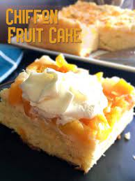 easy chiffon fruit cake recipe