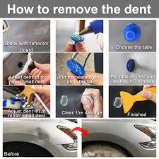 Like for repairing car dents and any other metal surface such as refrigerator, washing machine other home appliances. Arisd Auto Paintless Dent Repair Kits Golden Car Dent Puller With Bridge Dent Puller Kit For Car Hail Damage And Door Dings Repair Dent Removal Tools Body Repair Tools Apeur Eu