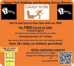 couch to 5k programme starts in blarney