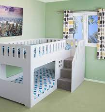 deluxe funtime bunk bed stairs front