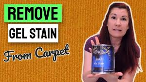 how to remove gel stain from carpet