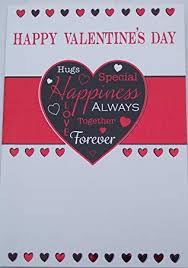 Carte De Saint Valentin Happy Valentines Day Amazon Fr