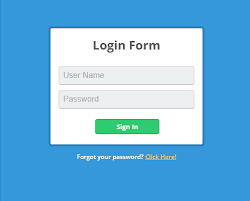 simple html css login form template