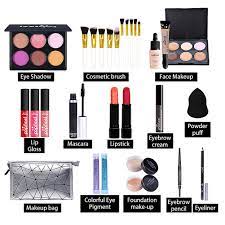 eyeshadow lipstick cosmetic kit