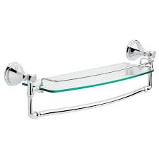 Delta Cassidy 18 In Glass Shelf With