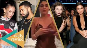Drake and bella hadid are no longer talking after sparking romance rumors when the rapper attended hadid's 21st birthday in new york city in october, a source exclusively tells us weekly. Bella Hadid Drake Dating Kylie Jenner S Nicki Minaj Challenge Lorde Apologizes For Interview Dr Youtube