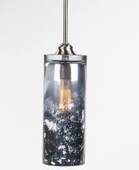 Mercury Glass Pendant Light Fixture
