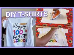 Diy T Shirts Using Avery Iron On Transfer Paper For Light Fabric Youtube