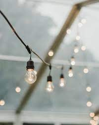 vintage festoon string lights