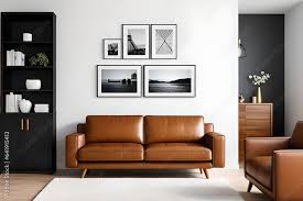 Frame Mockup In Home Interior Design