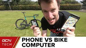 I recommend having a cheap separate bicycle computer for recording ride data. Phone Vs Cycling Computer Does A Smart Phone Do The Job Youtube