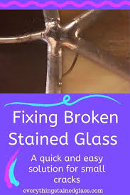 Repairing A Broken Stained Glass Window