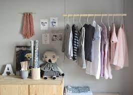 A clothes rail can come in handy if you want to keep your bedroom looking light and airy without it goes without saying, too, that a hanging rail can be a renter's best friend: Hang On With This Diy Hanging Clothes Rack Diy Home Decor Your Diy Family