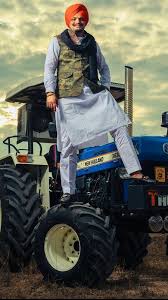 sidhu moose wala black tractor