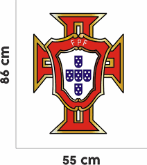 Departamento de emissão e tesouraria. Adesivo Parede Futebol Escudo Portugal Selecao Mercado Livre
