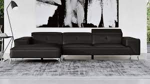 Raj Sectional Sofa With Chaise Black