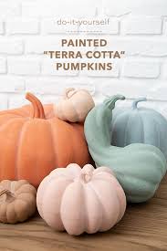 How To Paint Terra Cotta Pumpkins The