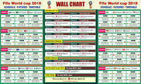 Fifa World Cup 2018 Wall Chart Pdf World Cup 2018 Wall