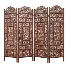 Great for providing privacy while changing, and for sectioning off areas of large rooms. Delicately Carved Wood 4 Panel Leaf And Grape Motif Screen For Sale At 1stdibs