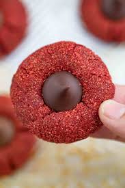 Press hershey kiss into each cookie when fresh out of the oven. Red Velvet Kiss Cookies Perfect For Holidays Dinner Then Dessert