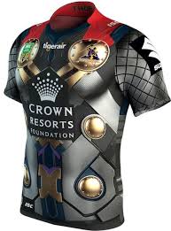 Details About Melbourne Storm Nrl Thor Marvel Jersey Adults Ladies Kids Sizes