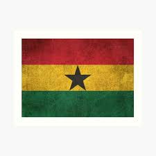 High quality ghana flag gifts and merchandise. Ghana Flag Art Prints Redbubble