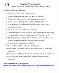 top 16 nordstrom interview questions