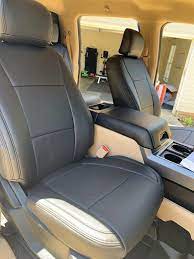 Clazzio Leather Black Front Seat Covers