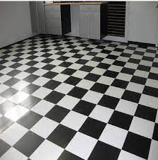 black and white floor tiles design