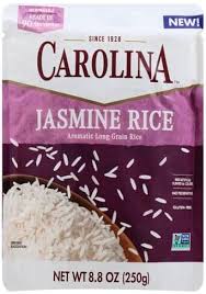 carolina jasmine jasmine rice 8 8 oz