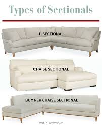 sectional sofa pieces what do they all