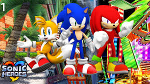 sonic heroes ps3 team sonic part 1