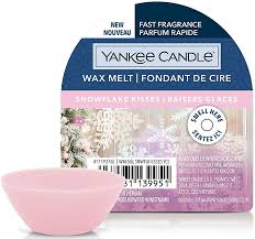 yankee candle snowflake kisses wax melt