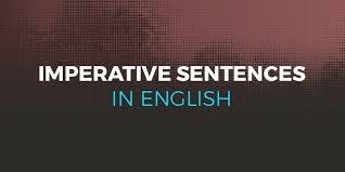 Imperative sentences are used to issue a command or instruction, make a request, or offer advice. Imperative Sentences In English