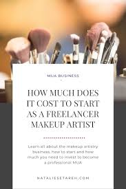 costs for a freelance makeup artist