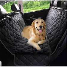 Car Rear Seat Cover Pet Hammock Dog To