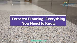 how to install terrazzo flooring