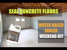 Valspar Water Based Concrete Sealer