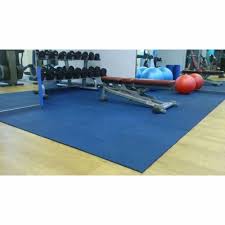 blue exercise room floor tiles at rs 60
