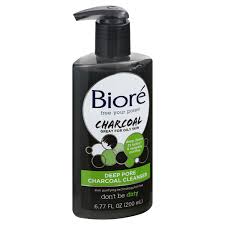 biore charcoal cleanser deep pore