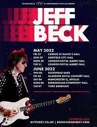 jeff beck uk tour including two dates