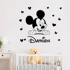 Baby Mickey Winkling Wall Sticker C1027