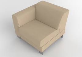 Single Seater Sofa 3d Model Free