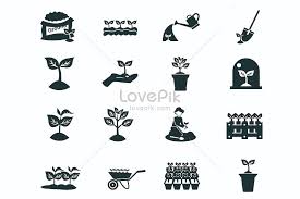 Gardening Icons Graphics Image Picture