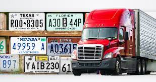 commercial vehicle registration plates