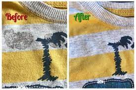 removing sticker residue from clothing