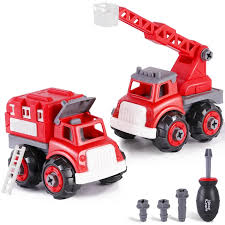 Trẻ Em Hỏa Đồ Chơi Xe Tải Lấy Cách Nhau Hội Playset Trên Không Thang Xe Tải  Quà Tặng Sinh Nhật Cho 3 4 5 6 7 tuổi Bé Trai|Diecasts & Toy Vehicles