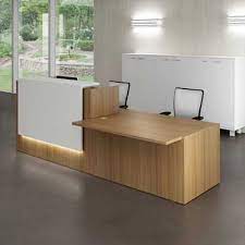 Inside of reception desk with shell has drawers and locked storage. Reception Desk Office Furniture Modern Modern Reception Desk Contemporary Office Reception